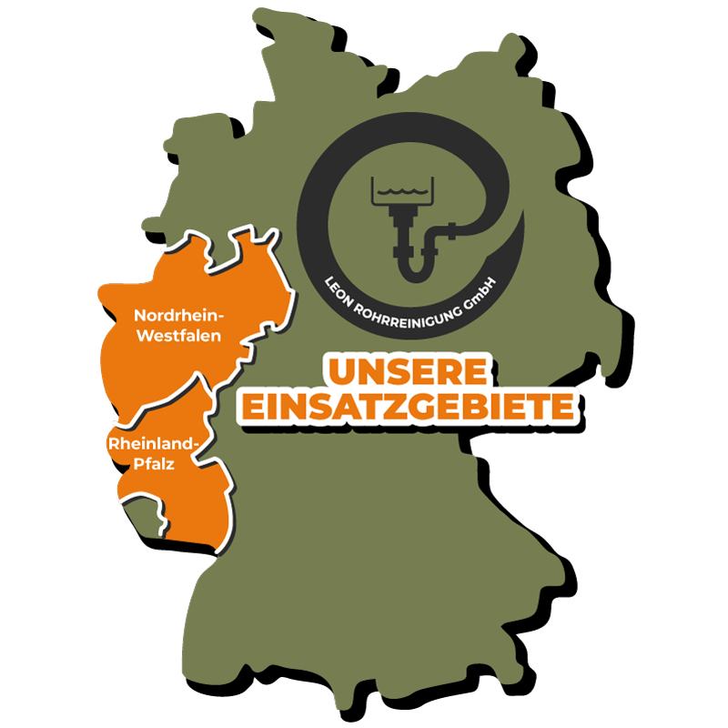 Einsatzgebiete Leon Rohrreinigung